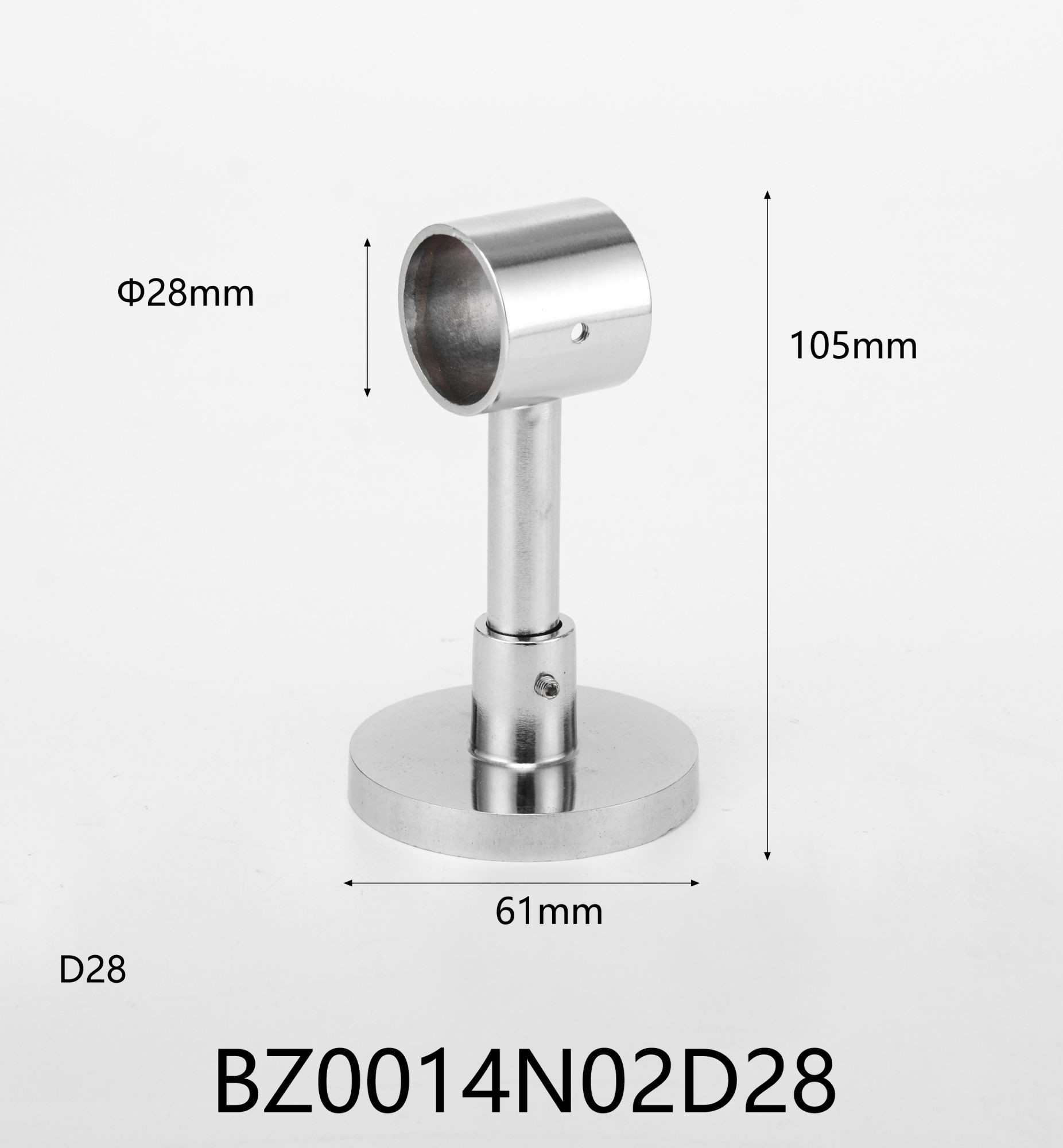 eyelet curtain pole brackets